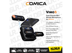 Comica Audio Vimo S MI 2-Person Wireless Microphone System with Lightning Connector for iOS Devices (Black, 2.4 GHz)